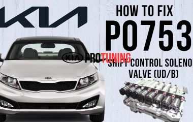 P0753 KIA: Код ошибки и расшифровка - Данные о столкновении сохраняются