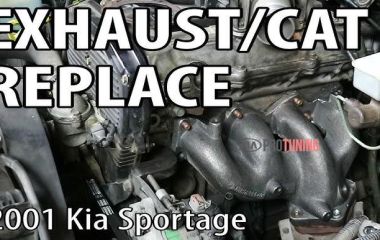 Где находится катализатор Kia Sportage 3 и как его заменить на пламегаситель