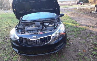 Замена левой лампы ближнего света в Kia Rio: пошаговая инструкция