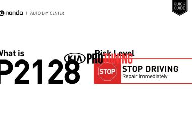 P2128 Kia: Коды ошибок, расшифровка и диагностика дроссельной заслонки