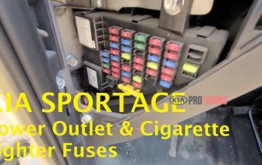 Замена предохранителей Kia Sportage 3: Как заменить предохранитель прикуривателя и найти их местоположение