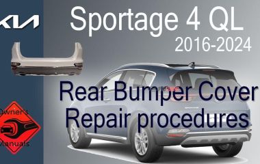 Как снять задний бампер Kia Sportage 4: Пошаговая инструкция и советы