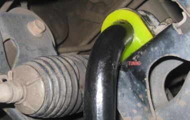 Замена передних втулок и резинок стабилизатора Киа Рио 3: пошаговая инструкция