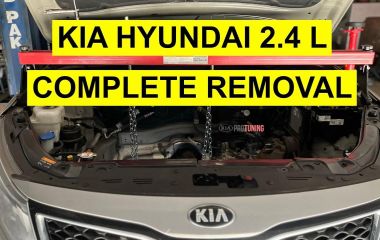 Как снять двигатель Киа Спортейдж 3: пошаговая инструкция