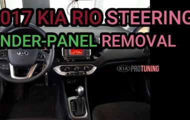 Как разобрать панель приборов Kia Rio: пошаговое руководство по снятию щитка и панели