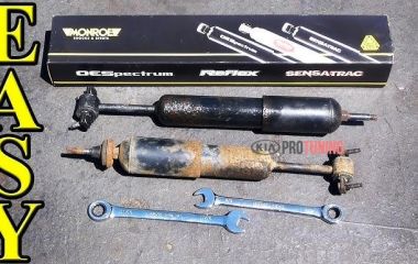 Замена переднего амортизатора и стойки на Kia Ceed: пошаговое руководство