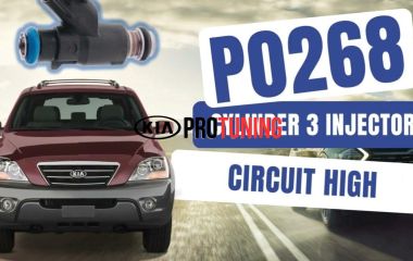 P0268 Kia: Код ошибки, расшифровка и решение проблемы с Цилиндром 3 - Цепь инжектора Высок