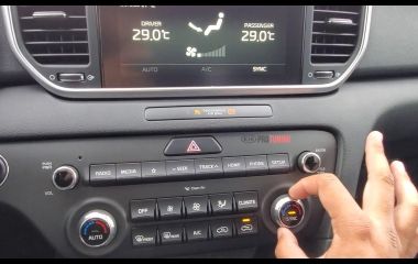 Как включить печку в Kia Sportage 4: пошаговая инструкция