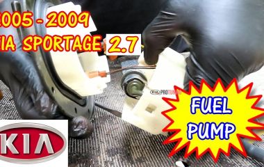Замена топливного насоса Kia Sportage 3: Пошаговое руководство для бензиновых моделей