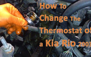 Замена термостата на Киа Рио 1, 3 и 4: где находится и как поменять термостат