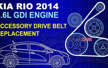 Замена агрегатного, обводного и кондиционера ремня на Киа Рио 3: Полное руководство и советы по установке