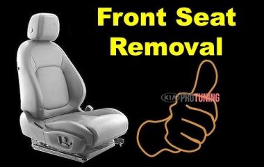 Как снять переднее водительское сиденье Kia Rio 3: пошаговая инструкция