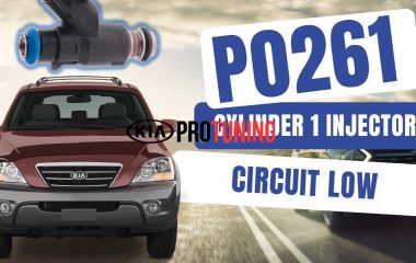 P0261 Kia: Ошибка Цилиндра 1 — Цепь Инжектора Низк. Причины и Решения