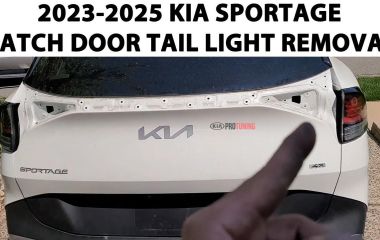 Как снять задний фонарь на Kia Sportage: Пошаговая инструкция по снятию задних фар