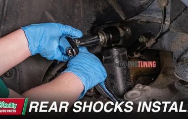 Замена задних амортизаторов Киа Рио 4: пошаговая инструкция по снятию и установке