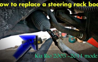 Замена рулевой рейки Kia Rio и Kia Rio 2: пошаговая инструкция, снятие и установка