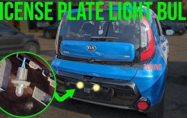 Замена лампочки номера Киа Рио 3: подробное руководство по замене и снятию подсветки номера
