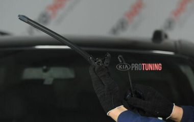 Как заменить стеклоочистители и щетки на Kia Rio: пошаговая инструкция