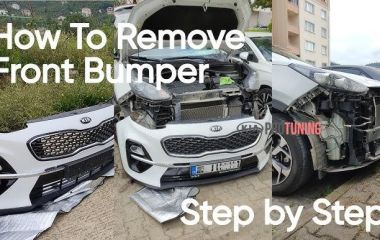 Как снять передний бампер Kia Sportage 2: Пошаговая инструкция и советы