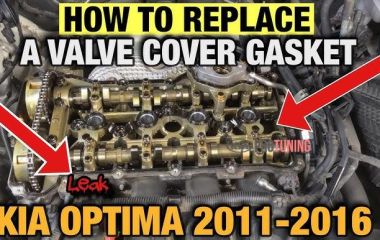 Замена прокладки Kia Rio: пошаговая инструкция по замене прокладки крышки клапанов