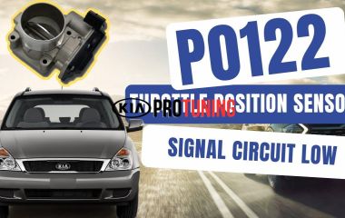 P0122 Kia: Расшифровка кода ошибки Датчик положения дроссельной заслонки и причины низкого сигнала