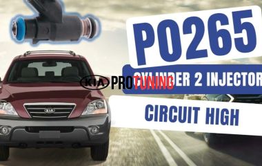 P0265 Kia: Код ошибки, расшифровка и причины неисправности цепи инжектора цилиндра 2