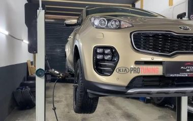 Замена тормозных колодок Kia Sportage 1: пошаговая инструкция передних колодок