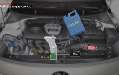 Замена охлаждающей жидкости Kia Rio 3 и Rio 4 (1.6) - пошаговая инструкция