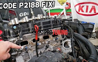 P2188 Kia: Код ошибки и расшифровка - Система слишком обогащена на холостом ходу (Емкость 1)