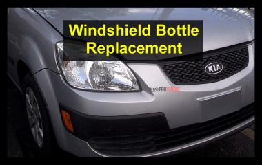 Замена бачка омывателя Kia Rio: пошаговая инструкция для моделей 3 и 4 поколения