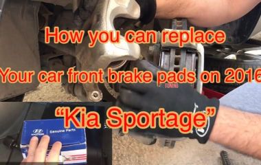 Замена тормозных колодок Kia Sportage 3: Пошаговая инструкция по замене передних колодок