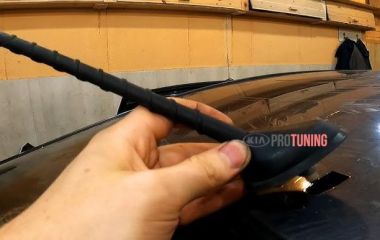 Замена антенны Kia Rio X: Как снять и установить антенну на Kia Rio X Line