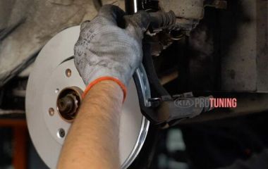 Замена направляющих суппорта Kia Rio 3: пошаговая инструкция по замене передних направляющих