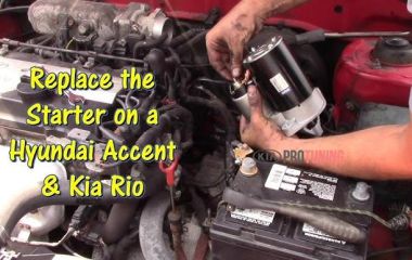 Замена и снятие стартера Kia Rio 3 1.6 Механика: инструкция и советы