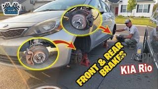 Замена тормозных колодок Kia Rio X и Kia Rio X Line: пошаговое руководство и советы