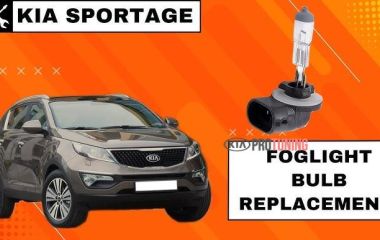 Замена ламп противотуманных фар Kia Sportage 3 и 4: пошаговая инструкция по замене лампочек ПТФ