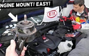 Замена опор и подушек двигателя Киа Рио 3: Пошаговая инструкция по замене левой и правой опоры
