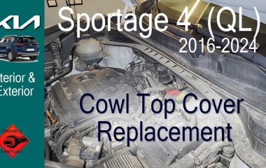 Как снять жабо на Kia Sportage 4: Пошаговая инструкция и советы