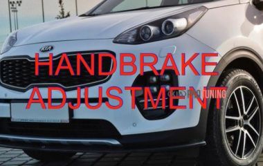 Как подтянуть ножник и ручник на Kia Sportage 4: пошаговая инструкция для механики