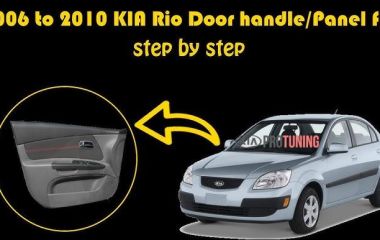 Как снять карты дверей Киа Рио: пошаговая инструкция и советы