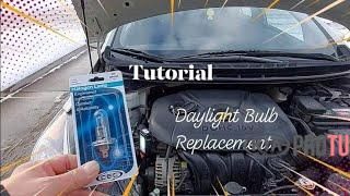 Как заменить лампочку ходовых огней на Kia Rio: пошаговая инструкция и советы