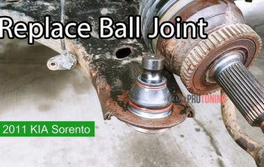 Замена шаровой опоры Kia Sportage 3: инструкция и советы по замене шаровых | Полное руководство