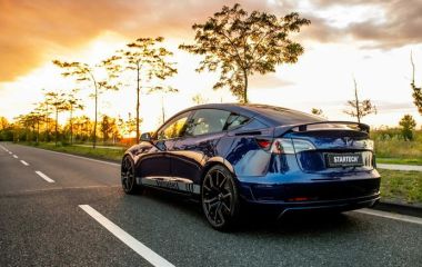 Тюнинг Tesla Model 3: улучшение аэродинамики и внешнего вида