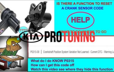 P0315 Kia: Код ошибки и полное руководство по расшифровке неисправности датчика положения распредвала (CMP)