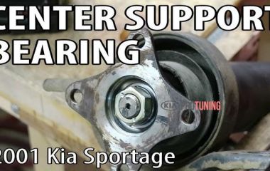 Замена карданного вала и подшипника на Kia Sportage 3: пошаговая инструкция и советы