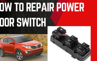 Как быстро и просто снять кнопку стеклоподъемника на Kia Sportage 3