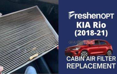 Замена фильтра салона Kia Rio X-Line: Пошаговая инструкция и советы