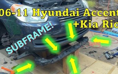 Замена подрамника Kia Rio: пошаговая инструкция для Kia Rio 1, 2 и 3