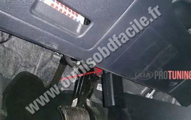 Где находится диагностический разъем Kia Rio 3: все о расположении OBD-II