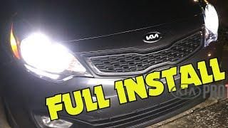 Киа Рио: Лампочки ближнего света и рекомендации по выбору